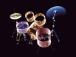 Transparent Drums Wallpaer