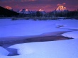 Winter Sunrise Light Wallpaer
