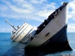 Aground Ship Wallpaer