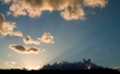 A sun ray for you Wallpaer
