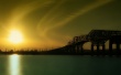 Across river bridge Wallpaer