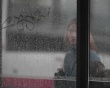 People behind glass Wallpaer