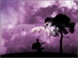Purple Serenade Wallpaer