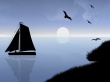 Night Boat Wallpaer