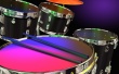 Drums in Color Wallpaer