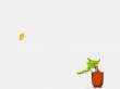 Butterfly and bonsai Wallpaer
