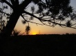 Sunset over Hill Wallpaer