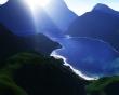 Lush Lagoon Wallpaer