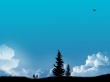 Beyond the Clouds Wallpaer