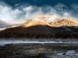 Glacial Moutains Left Wallpaer