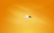 Apple HD Orange Wallpaer