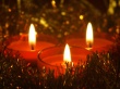 Christmas Candles Wallpaer