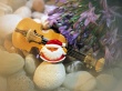 Santa Guitar Wallpaer