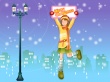 Joy Girl Greetings Wallpaer