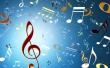 Musical Rain Wallpaer