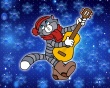 Guitar Carol Cat Wallpaer