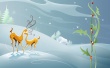 Reindeers Love Wallpaer