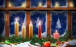 Window Candles Wallpaer