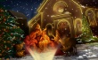 Christs Born Wallpaer