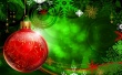Christmas Red Ball Wallpaer