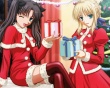 Manga Christmas Wallpaer