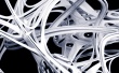 Spongy White Wallpaer