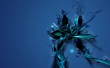 Blue Vegetation Wallpaer