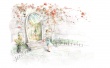 Girl in the Park Wallpaer