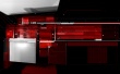 Red Cubic Tech Wallpaer