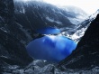 Blue Lake Mountains Wallpaer