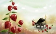 Nostalgic Piano Wallpaer