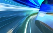 Blue Curve Wallpaer