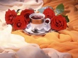 Hot Roses Wallpaer