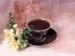 Black Tea Roses Wallpaer