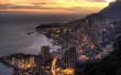 Monaco in Twilight Wallpaer