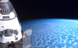 Earth in Background Wallpaer