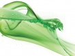 Green Fluid Wallpaer