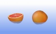 Two Grapefruits Wallpaer
