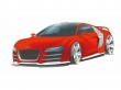 Audi R8 Le Mans Wallpaer