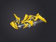 Yellow mess Wallpaer