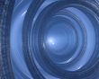 Blue Tech Iris Wallpaer