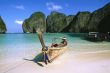 Boat on a beach Wallpaer