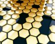Honeycomb structure Wallpaer