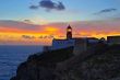 Lighthouse at sunset Wallpaer