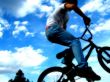 Jumping with bike Wallpaer