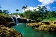 Isolated waterfall Wallpaer