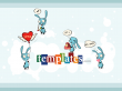 Cartoon Rabbits Wallpaer