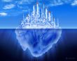 Iceberg reflection Wallpaer