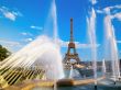 Eiffel tower and water Wallpaer
