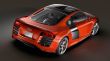 Red R8 rear Wallpaer